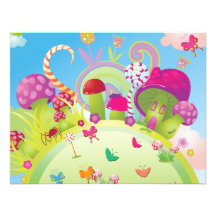 Convite de Candyland