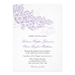 Convite de casamento floral elegante de Paisley Bo convites