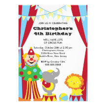 Convite de festas BONITO do aniversário de criança