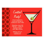 Convite do cocktail