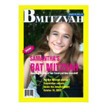 Convite do compartimento de B Mitzvah