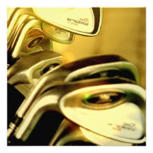 Convite dos motoristas do golfe