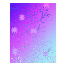 Convite floral azul abstrato do casamento do model