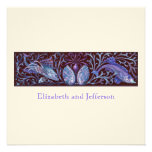 Convite moderno do casamento dos peixes gêmeos do 