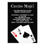 Convites da noite do casino