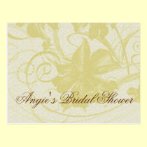 Convites personalizados do cartão do chá de panela cartões postais