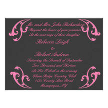Convites Wedding quadro florais