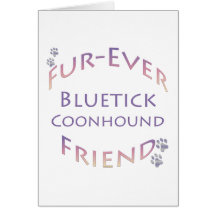 Coonhound Furever de Bluetick Cartoes