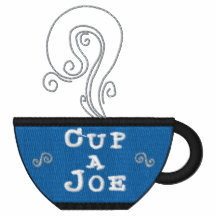 Copo da camisa bordada café de Joe