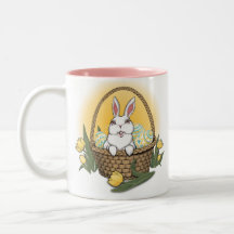 Copo festivo do coelho do copo de café da caneca d