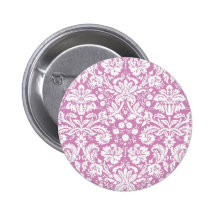 Cor damasco cor-de-rosa antiga pins