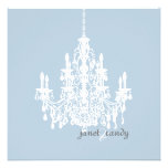 Cor do fundo de PixDezines Chandelier/DIY! Convite Personalizados