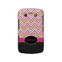 Cor do fundo de PixDezines Chevron/DIY Capa Blackberry Bold