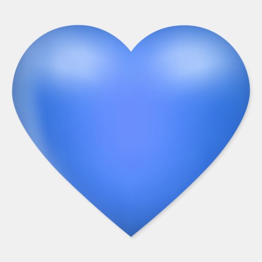 coraç u00e3o azul do amor 3D Adesivo Coraç u00e3o Zazzle Aparador De Madeira Branco ~ coraç u00e3o azul do amor 3D Adesivo Coraç u00e3o Zazzle