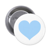 Coração azul pins