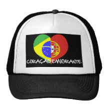 Coração Emigrante Black Boné