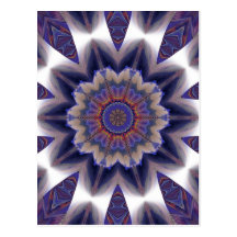 Coração espiral cartões postais