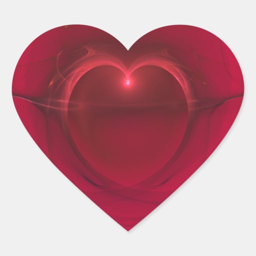 Coraç u00e3o iluminado sobre o fundo vermelho adesivo coraç u00e3o Zazzle Qual O Artesanato Das Ostras ~ Coraç u00e3o iluminado sobre o fundo vermelho adesivo coraç u00e3o Zazzle