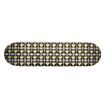 Corações e Weave do metal Skate