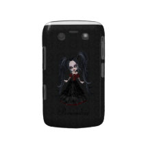 Corajoso pequeno bonito de Blackberry da menina do Capa Blackberry Bold