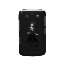 Corajoso pequeno bonito de Blackberry da menina do Capas Blackberry Bold