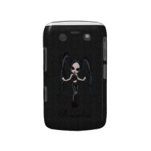 Corajoso pequeno bonito de Blackberry da menina do Capas Blackberry Bold