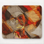 Cores africanas mouse pad