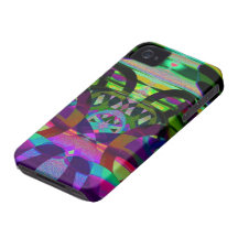 Cores do caso do barelythere do iPhone 4 da paz iPhone 4 Capa