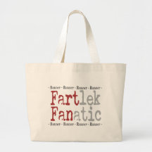 Corredor engraçado do fanático de FARTlek Bolsa De Lona