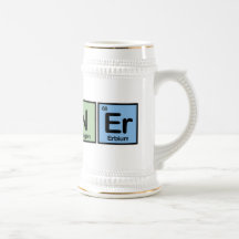 Corredor feito dos elementos caneca