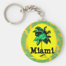 Corrente chave da palmeira de Miami Chaveiros