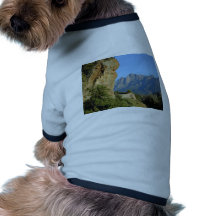 corsica_cliffs camisetas para cães