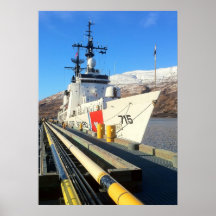 Cortador Hamilton de USCG Posters