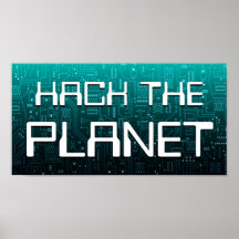 corte o planeta poster