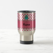 Coruja bonito conhecida personalizada caneca