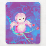 Coruja de Kawaii Mousepads