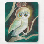 Coruja do duende mousepads