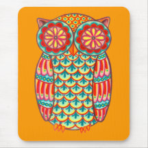 Coruja Funky Mousepad