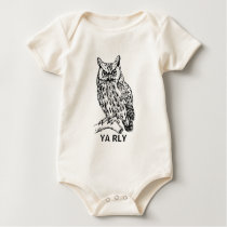 Coruja Onesie de Ya Rly