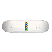 Costa do ADN da ciência Skates Personalizados
