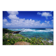 Costa do nordeste de Kauai Impressão Fotográficas