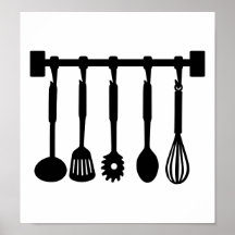 Cozinha - cozinheiro posters