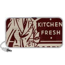 Cozinha de Oxygentees fresca Caixinha De Som Para Laptop