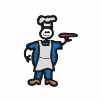 Cozinheiro camisas bordadas