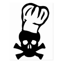 cozinheiro preto da cabeça dos cozinheiros chefe d cartoes postais