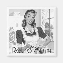 Cozinheiro retro da mamã ima