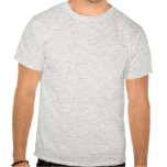Crânio ardente camiseta