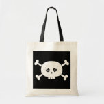 Crânio bonito & Crossbones Bolsas De Lona