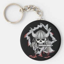 Crânio de Viking Chaveiro