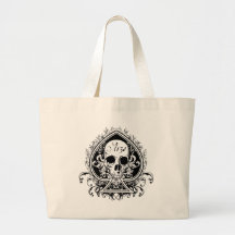 Crânio do ás bolsa de lona